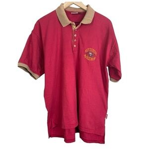 Vintage The Edge 1997 NFL San Francisco 49ers Men’s Short Sleeve Polo Shirt